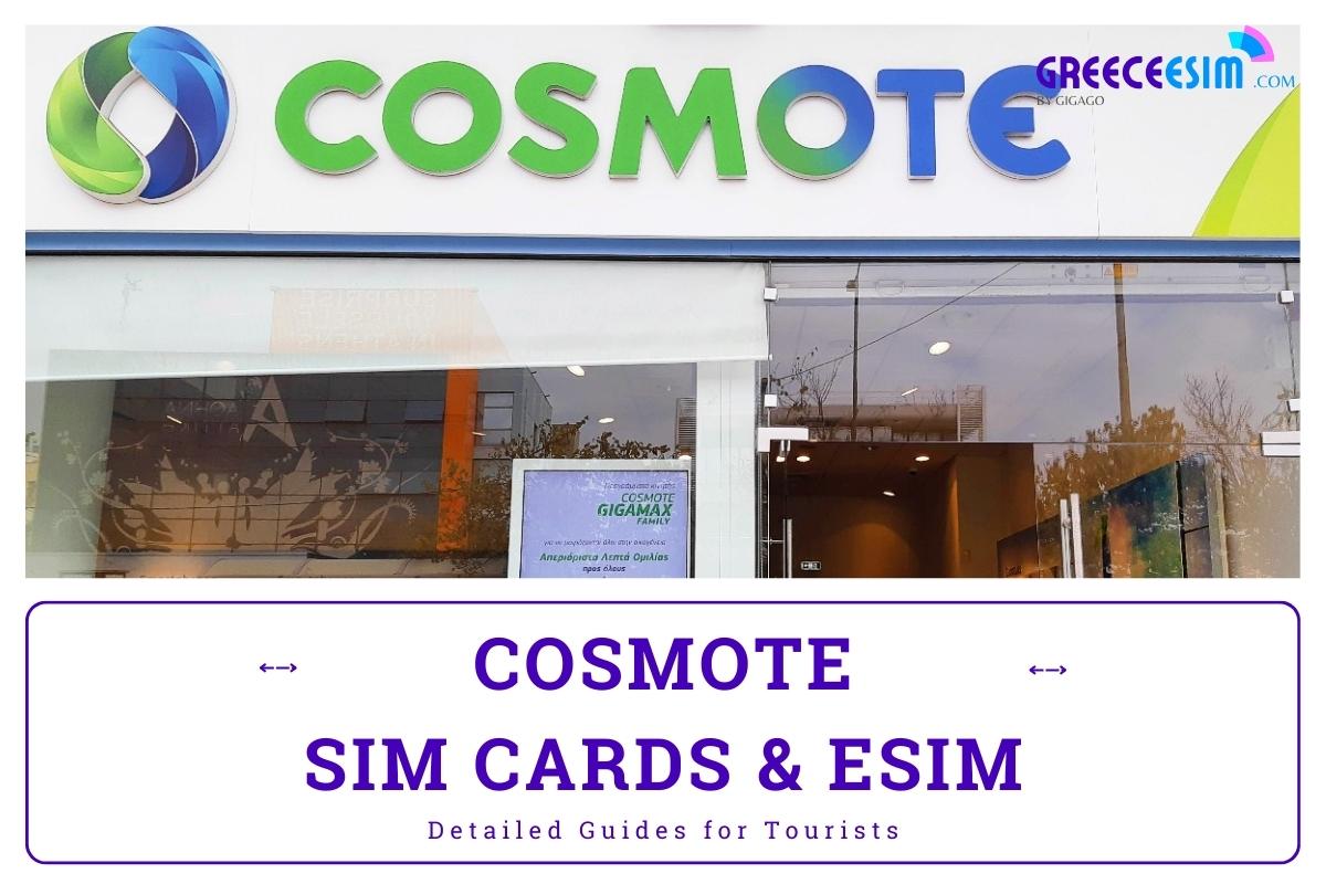 Cosmote SIM Cards And ESIM Detailed Guides For Tourists