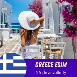 Greece eSIM 25 Days